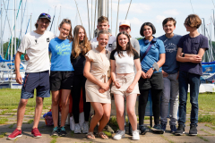 Berlin, Deutschland 5. Juni 2022:
24 heures de Tegel
24 Stunden Regatta des CNFT
- Berlins längste Regatta - 

Im Bild: