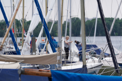Berlin, Deutschland 4. Juni 2022:24 heures de Tegel24 Stunden Regatta des CNFT- Berlins längste Regatta - Im Bild: