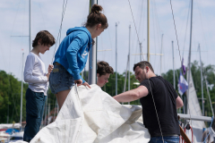 Berlin, Deutschland 4. Juni 2022:24 heures de Tegel24 Stunden Regatta des CNFT- Berlins längste Regatta - Im Bild: