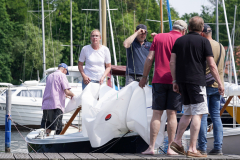 Berlin, Deutschland 4. Juni 2022:24 heures de Tegel24 Stunden Regatta des CNFT- Berlins längste Regatta - Im Bild: