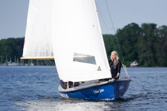 Berlin, Deutschland 4. Juni 2022:24 heures de Tegel24 Stunden Regatta des CNFT- Berlins längste Regatta - Im Bild: