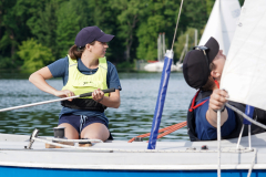 Berlin, Deutschland 4. Juni 2022:24 heures de Tegel24 Stunden Regatta des CNFT- Berlins längste Regatta - Im Bild: