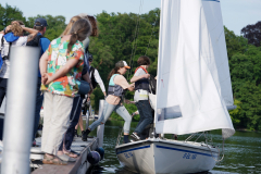 Berlin, Deutschland 4. Juni 2022:24 heures de Tegel24 Stunden Regatta des CNFT- Berlins längste Regatta - Im Bild: