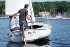 Berlin, Deutschland 5. Juni 2022:24 heures de Tegel24 Stunden Regatta des CNFT- Berlins längste Regatta - Im Bild: