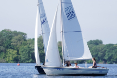 Berlin, Deutschland 5. Juni 2022:24 heures de Tegel24 Stunden Regatta des CNFT- Berlins längste Regatta - Im Bild: